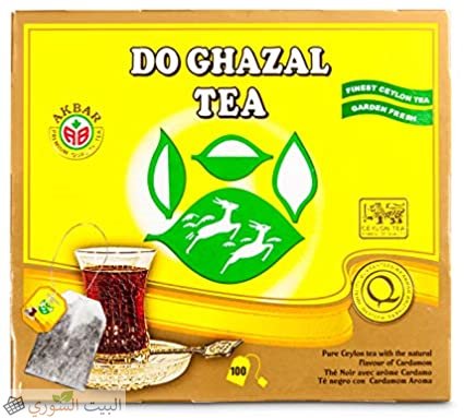 Do Ghazal Tea 100 Bags X12
