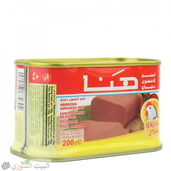 Hana Chicken luncheon meat  200gx24