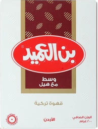[LUX-00128] Alameed Coffee Medium with cardamo24x 200g