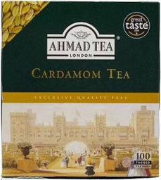 [LUX-00082] Ahmad Tea Cardamom Tea 100 Bagsx12