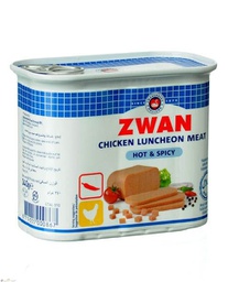 [LUX-00787] Zwani Chicken luncheon meat Hot&amp; Spicy 340g x12