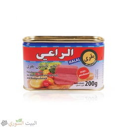 [LUX-00109] Al-Raii Beef luncheon meat 200gx24