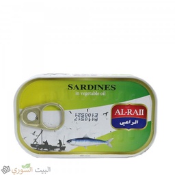 [LUX-00115] Al-Raii Sardines with Vegetable oil 90gx50